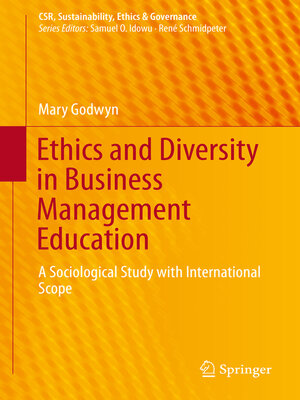 cover image of Ethics and Diversity in Business Management Education